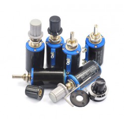 PRECISION WIREWOUND ROTARY POTENTIOMETER WXD3-13-2W