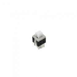 Mini Push Button Square (Latching) 6-Pin