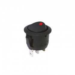 Rocker Switch 20mm Illuminated LED On-Off